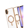 Mey İthalat®  Samsung Galaxy A07 4G Kross Magneticsafe Kapak - Çöl Titanyum