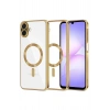 Mey İthalat®  Samsung Galaxy A07 4G Kross Magneticsafe Kapak - Gold