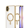 Mey İthalat®  Samsung Galaxy A07 4G Kross Magneticsafe Kapak - Gold