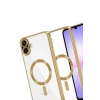 Mey İthalat®  Samsung Galaxy A07 4G Kross Magneticsafe Kapak - Gold