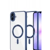 Mey İthalat®  Samsung Galaxy A07 4G Kross Magneticsafe Kapak - Lacivert