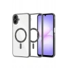 Mey İthalat®  Samsung Galaxy A07 4G Kross Magneticsafe Kapak - Siyah