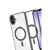 Mey İthalat®  Samsung Galaxy A07 4G Kross Magneticsafe Kapak - Siyah