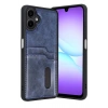 Mey İthalat®  Samsung Galaxy A07 4G Sara Kartvizitli Deri Kılıf - Lacivert