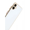 Mey İthalat®  Samsung Galaxy A07 4G Volet Silikon - Beyaz