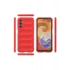 Mey İthalat®  Samsung Galaxy A14 4G Kılıf Optimum Silikon - Kırmızı