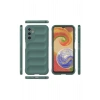 Mey İthalat®  Samsung Galaxy A14 4G Kılıf Optimum Silikon - Koyu Yeşil