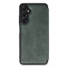 Mey İthalat®  Samsung Galaxy A15 4G Kılıf Flip Cover - Koyu Yeşil