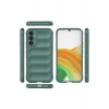 Mey İthalat®  Samsung Galaxy A15 4G Kılıf Optimum Silikon - Koyu Yeşil