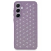 Mey İthalat®  Samsung Galaxy A15 4G Kılıf Petek Silikon Kapak - Lila