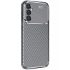 Mey İthalat®  Samsung Galaxy A16 5G Kılıf Auto Focus Karbon Kapak - Gri