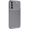 Mey İthalat®  Samsung Galaxy A16 5G Kılıf Auto Focus Karbon Kapak - Gri