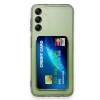 Mey İthalat®  Samsung Galaxy A16 5G Kılıf Kart Şeffaf Silikon - Şeffaf