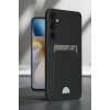 Mey İthalat®  Samsung Galaxy A16 5G Kılıf Kelvin Kartvizitli Silikon - Lila