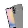 Mey İthalat®  Samsung Galaxy A17 5G Auto Focus Karbon Kapak - Gri