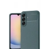 Mey İthalat®  Samsung Galaxy A17 5G Auto Focus Karbon Kapak - Koyu Yeşil