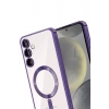 Mey İthalat®  Samsung Galaxy A17 5G Kross Magneticsafe Kapak - Mor