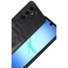 Mey İthalat®  Samsung Galaxy A17 5G Sara Kartvizitli Deri Kılıf - Siyah