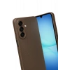 Mey İthalat®  Samsung Galaxy A17 5G Thermax Silikon Kılıf - Kahverengi
