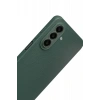 Mey İthalat®  Samsung Galaxy A17 5G Thermax Silikon Kılıf - Koyu Yeşil