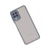 Mey İthalat®  Samsung Galaxy A22 Kılıf Montreal Silikon Kapak - Gri