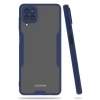 Mey İthalat®  Samsung Galaxy A22 Kılıf Platin Silikon - Lacivert