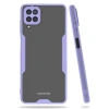 Mey İthalat®  Samsung Galaxy A22 Kılıf Platin Silikon - Lila