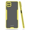 Mey İthalat®  Samsung Galaxy A22 Kılıf Platin Silikon - Sarı