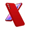 Mey İthalat®  Samsung Galaxy A24 4G Kılıf First Silikon - Kırmızı