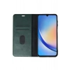 Mey İthalat®  Samsung Galaxy A24 4G Kılıf Trend S Plus Kapaklı Kılıf - Yeşil