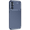 Mey İthalat®  Samsung Galaxy A26 Kılıf Auto Focus Karbon Kapak - Lacivert
