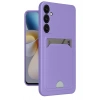 Mey İthalat®  Samsung Galaxy A26 Kılıf Kelvin Kartvizitli Silikon - Lila