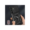 Mey İthalat®  Samsung Galaxy A26 Kılıf Pars Lens Yüzüklü Silikon - Kırmızı