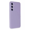 Mey İthalat®  Samsung Galaxy A35 5G Kılıf Nano içi Kadife Silikon - Lila