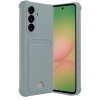 Mey İthalat®  Samsung Galaxy A36 Kılıf Kelvin Kartvizitli Silikon - Açık Yeşil