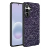 Mey İthalat®  Samsung Galaxy A37 5G Bright Simli Kapak - Derin Mor