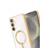 Mey İthalat®  Samsung Galaxy A55 5G Kross Magneticsafe Kapak - Gold