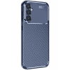 Mey İthalat®  Samsung Galaxy A56 Kılıf Auto Focus Karbon Kapak - Lacivert