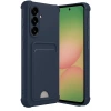 Mey İthalat®  Samsung Galaxy A56 Kılıf Kelvin Kartvizitli Silikon - Lacivert
