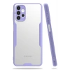 Mey İthalat®  Samsung Galaxy A72 Kılıf Platin Silikon - Lila