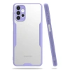Mey İthalat®  Samsung Galaxy A72 Kılıf Platin Silikon - Lila