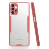Mey İthalat®  Samsung Galaxy A72 Kılıf Platin Silikon - Pembe