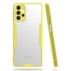 Mey İthalat®  Samsung Galaxy A72 Kılıf Platin Silikon - Sarı
