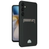 Mey İthalat®  Samsung Galaxy M15 Kelvin Kartvizitli Silikon - Siyah