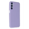 Mey İthalat®  Samsung Galaxy M15 Kılıf First Silikon - Lila