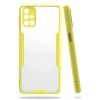 Mey İthalat®  Samsung Galaxy M31S Kılıf Platin Silikon - Sarı