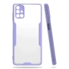 Mey İthalat®  Samsung Galaxy M51 Kılıf Platin Silikon - Lila