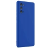 Mey İthalat®  Samsung Galaxy Note 20 Kılıf First Silikon - Mavi