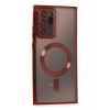 Mey İthalat®  Samsung Galaxy Note 20 Ultra Kılıf Kross Magneticsafe Kapak - Kırmızı