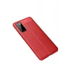 Mey İthalat®  Samsung Galaxy S20 FE Kılıf Auto Focus Kapak - Kırmızı